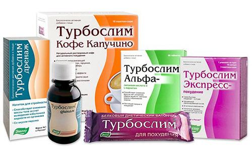 Продукти за отслабване Turboslim